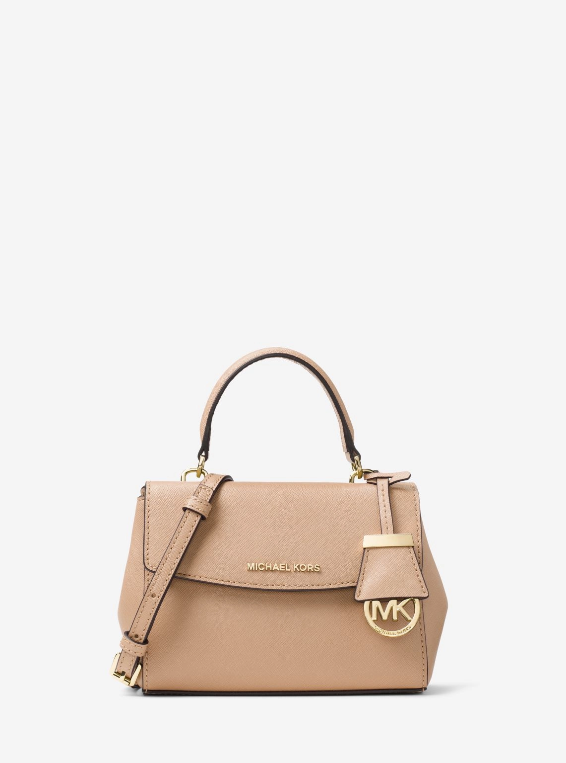 Ava Extra-Small Saffiano Leather Crossbody