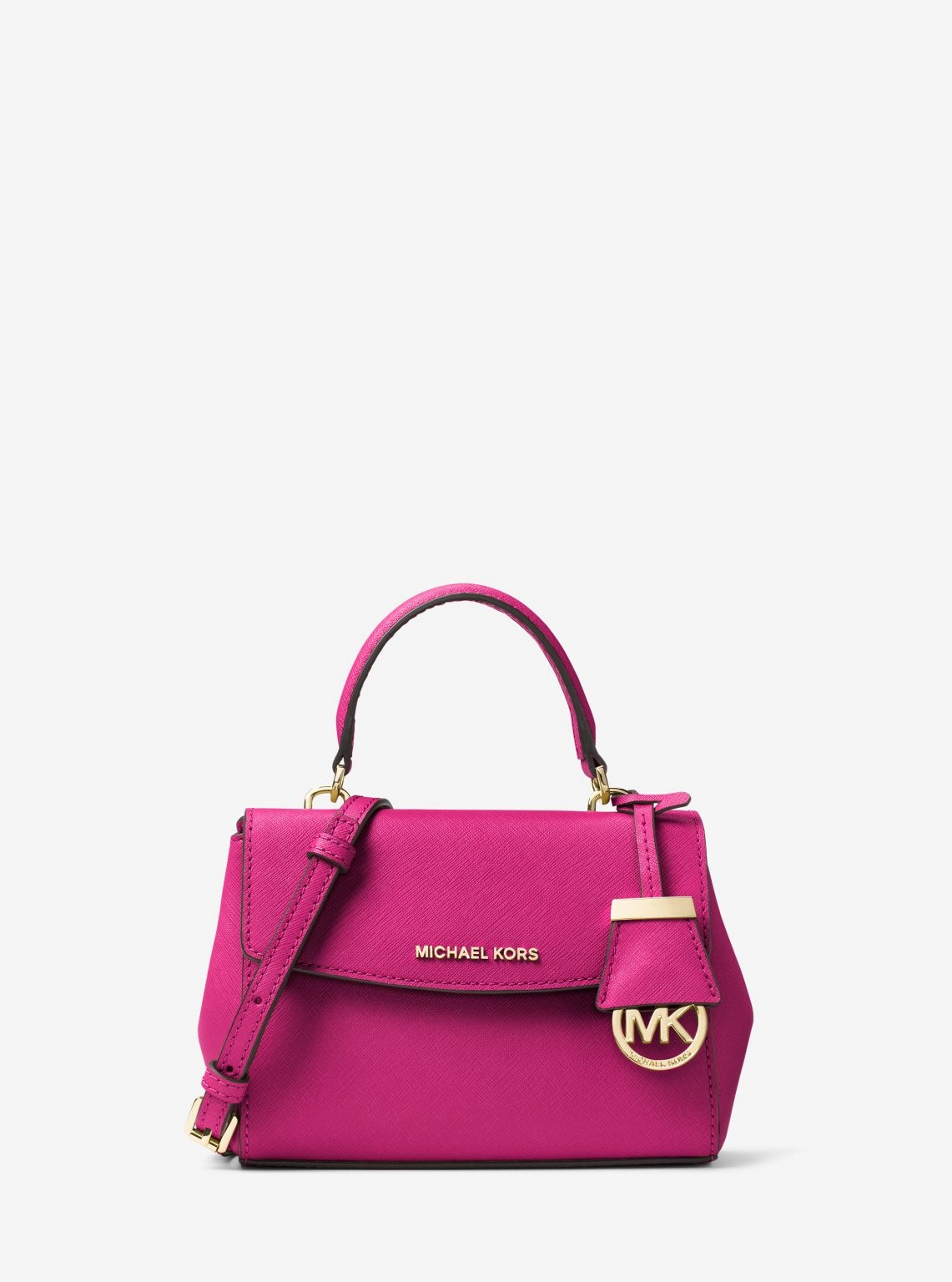 Ava Extra-Small Saffiano Leather Crossbody