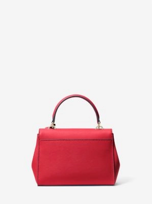 Ava Extra-Small Saffiano Leather Crossbody
