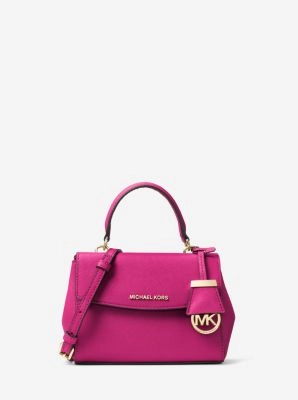 Ava Extra-Small Saffiano Leather Crossbody