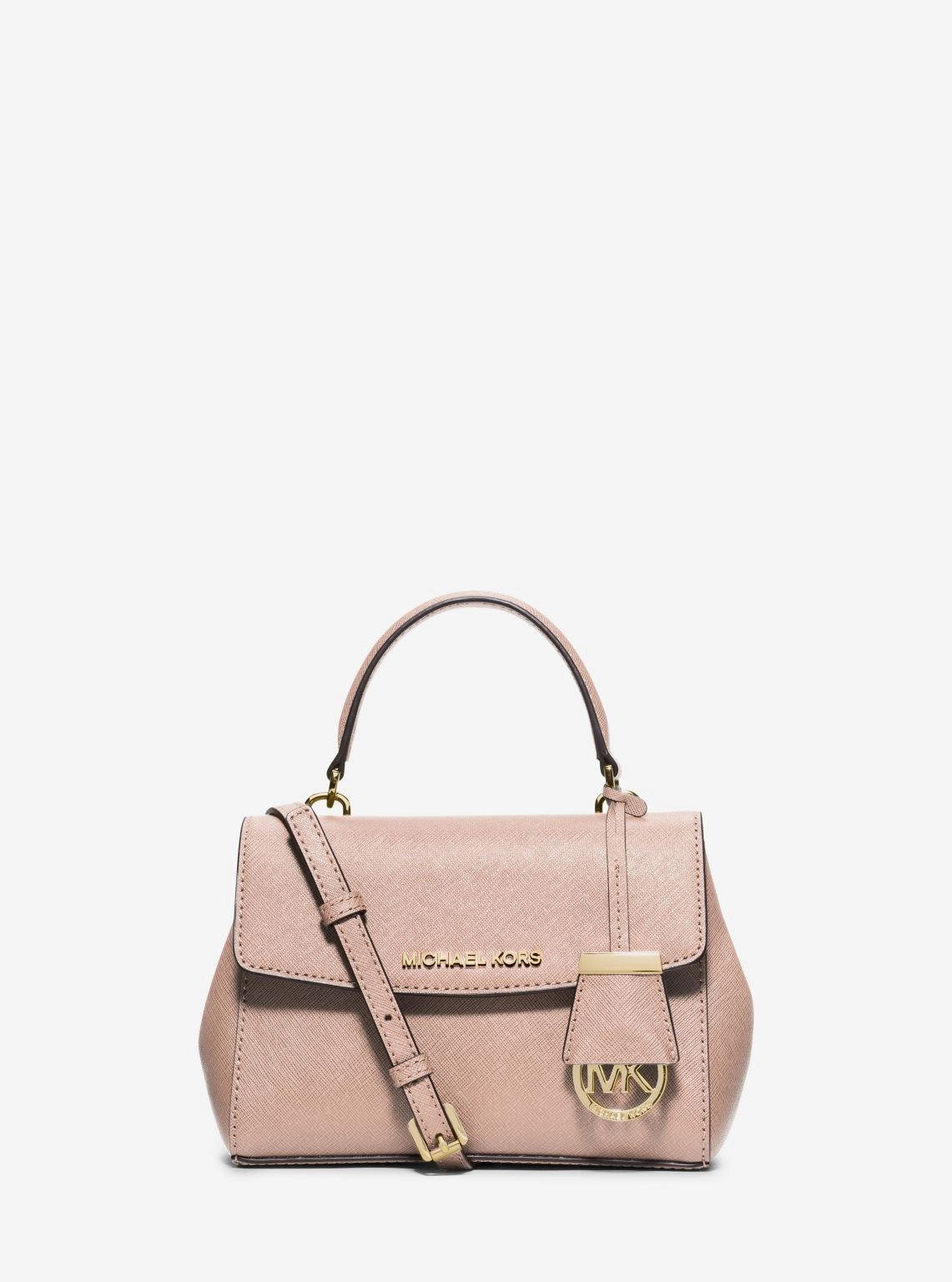 Ava Extra-Small Saffiano Leather Crossbody