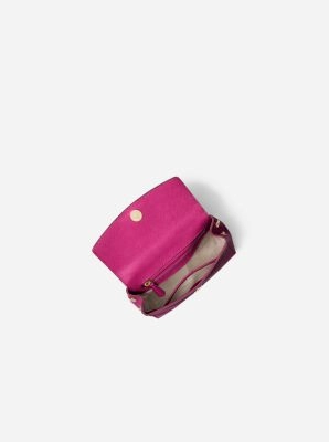 Ava Extra-Small Saffiano Leather Crossbody