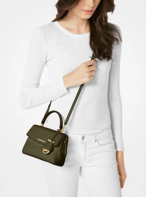 Ava Extra-Small Saffiano Leather Crossbody