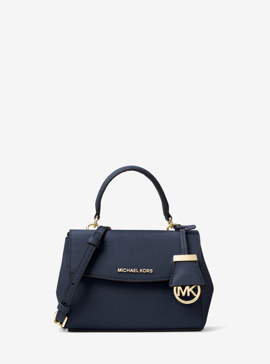 Ava Extra-Small Saffiano Leather Crossbody
