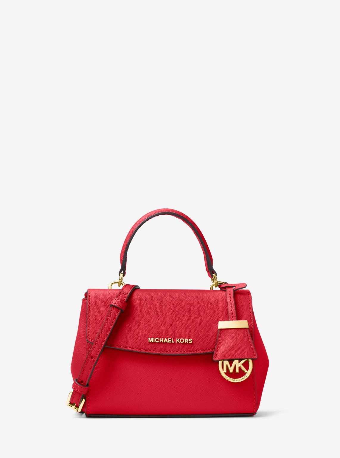 Ava Extra-Small Saffiano Leather Crossbody