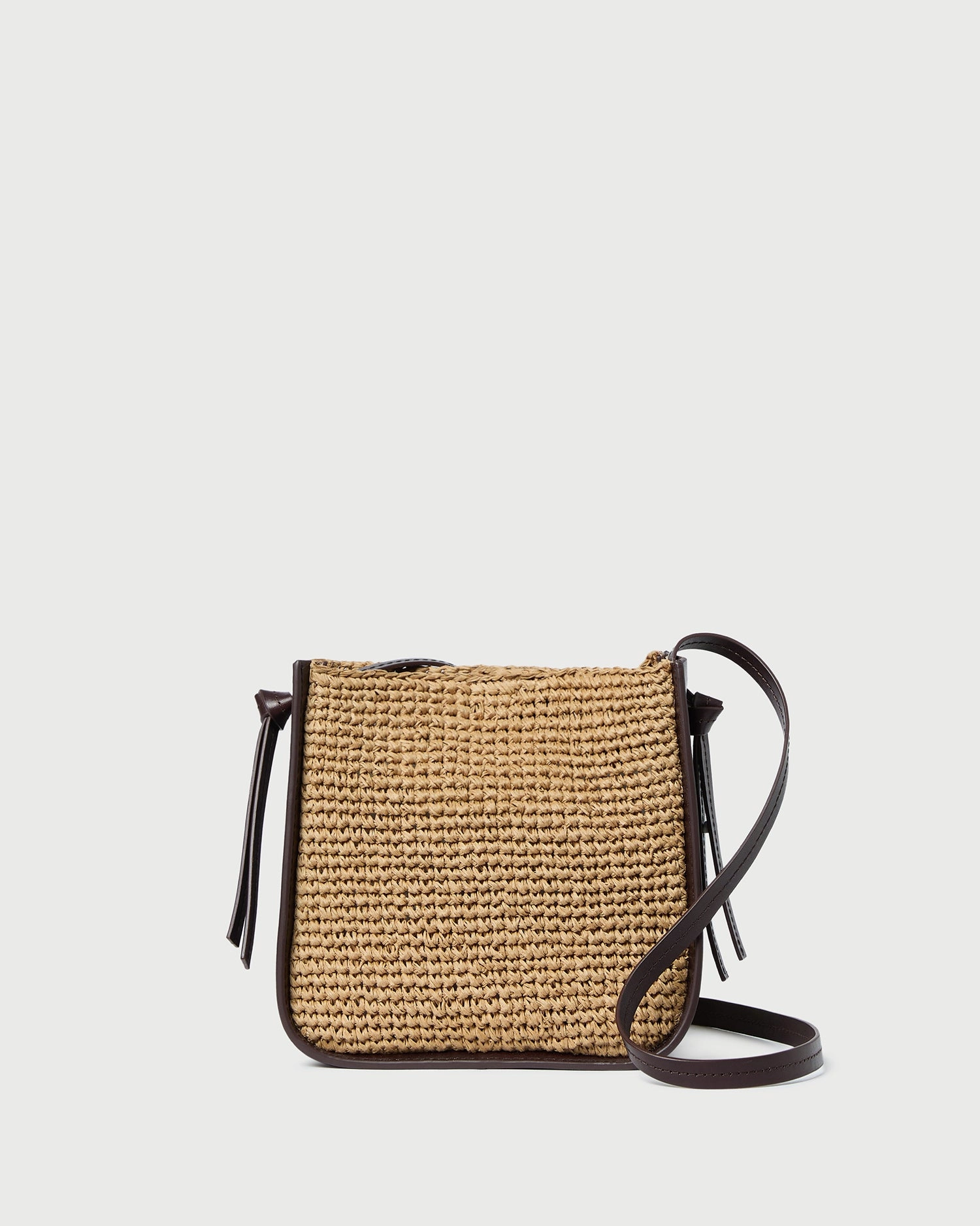 Avalon Brown/Espresso Crochet Crossbody