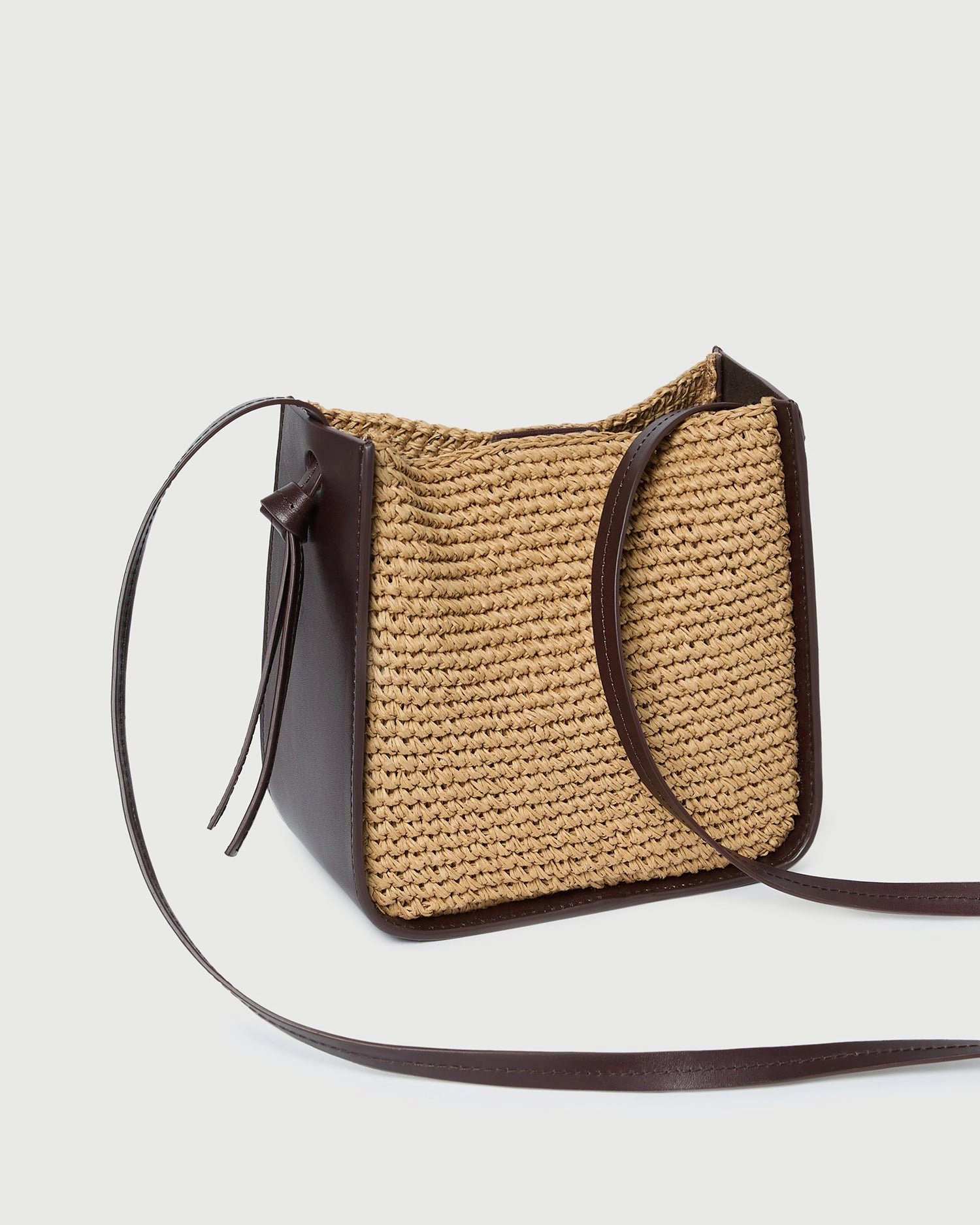Avalon Brown/Espresso Crochet Crossbody