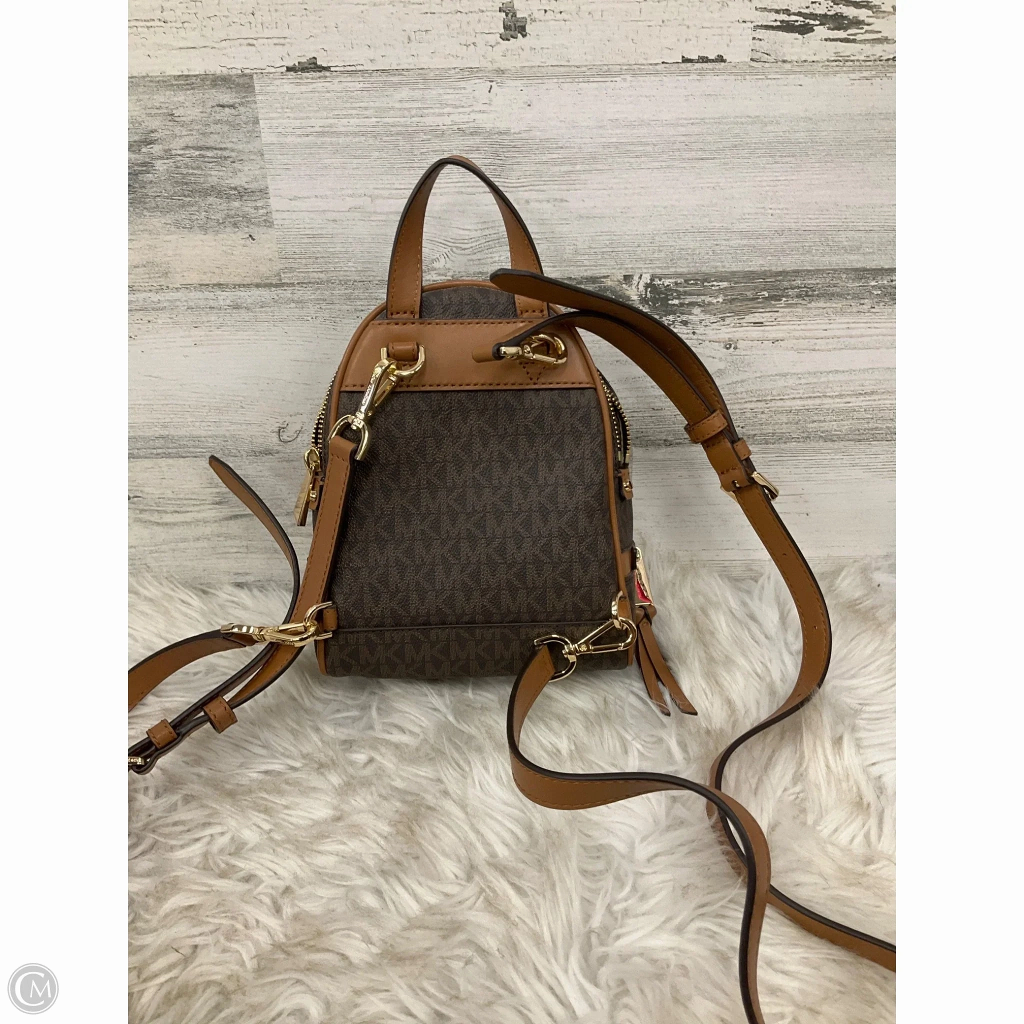 Backpack Designer By Michael Kors, Size: Small