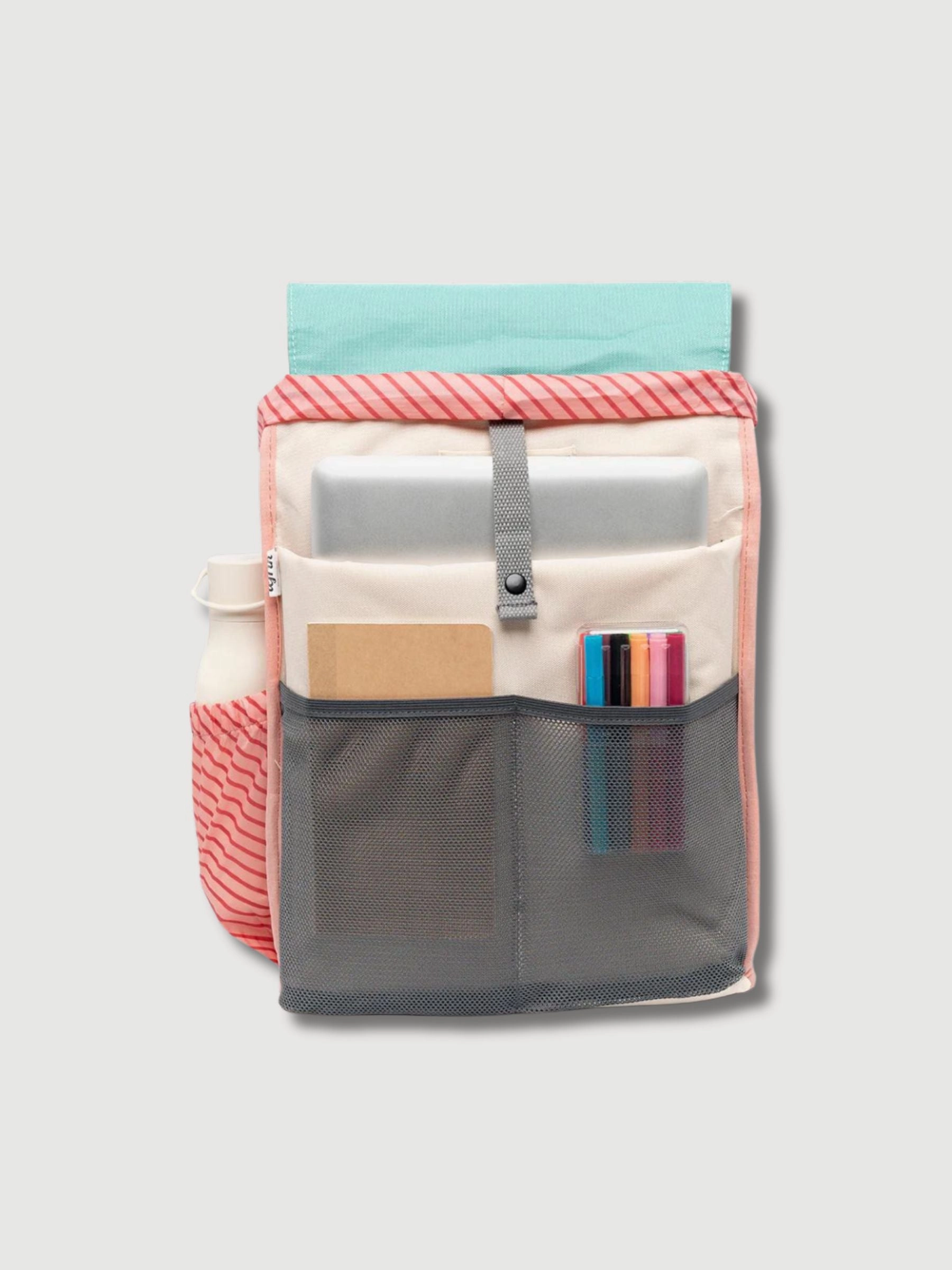 Backpack Scout Multicolor Mint & Ecru | Lefrik