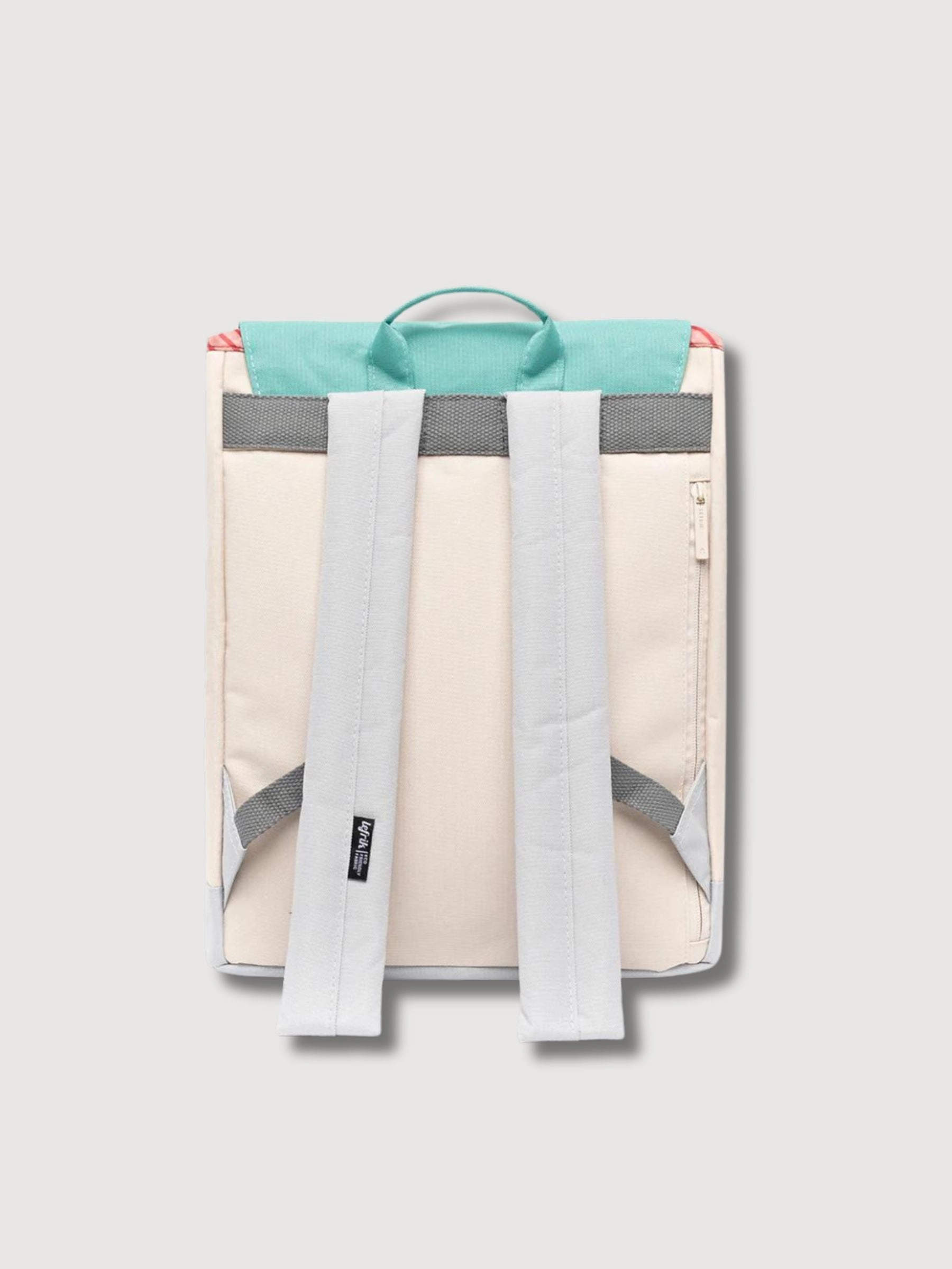Backpack Scout Multicolor Mint & Ecru | Lefrik