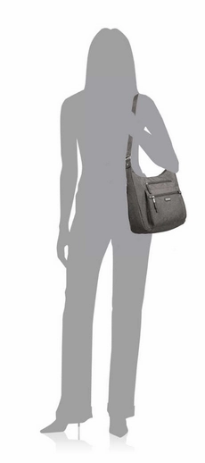 Baggallini Day Trip Hobo with RFID Wristlet