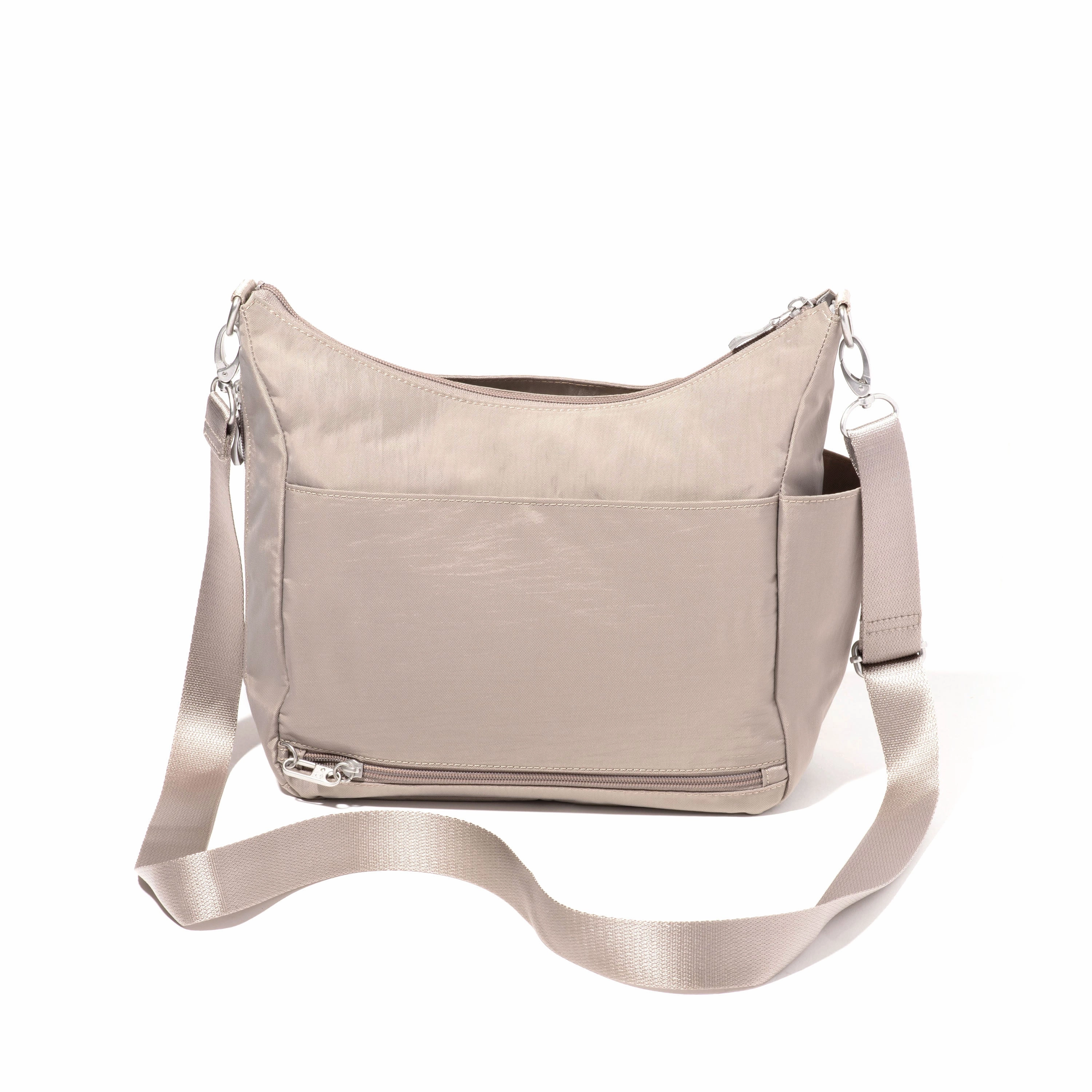 baggallini Women's Modern Everywhere Hobo Crossbody Bag with Wristlet