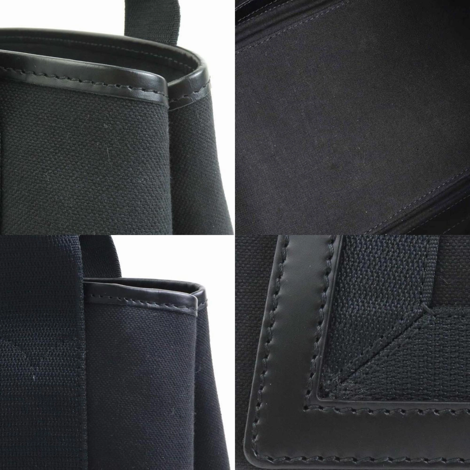 Balenciaga Canvas Leather Handbag Tote Bag (Pre-Owned)