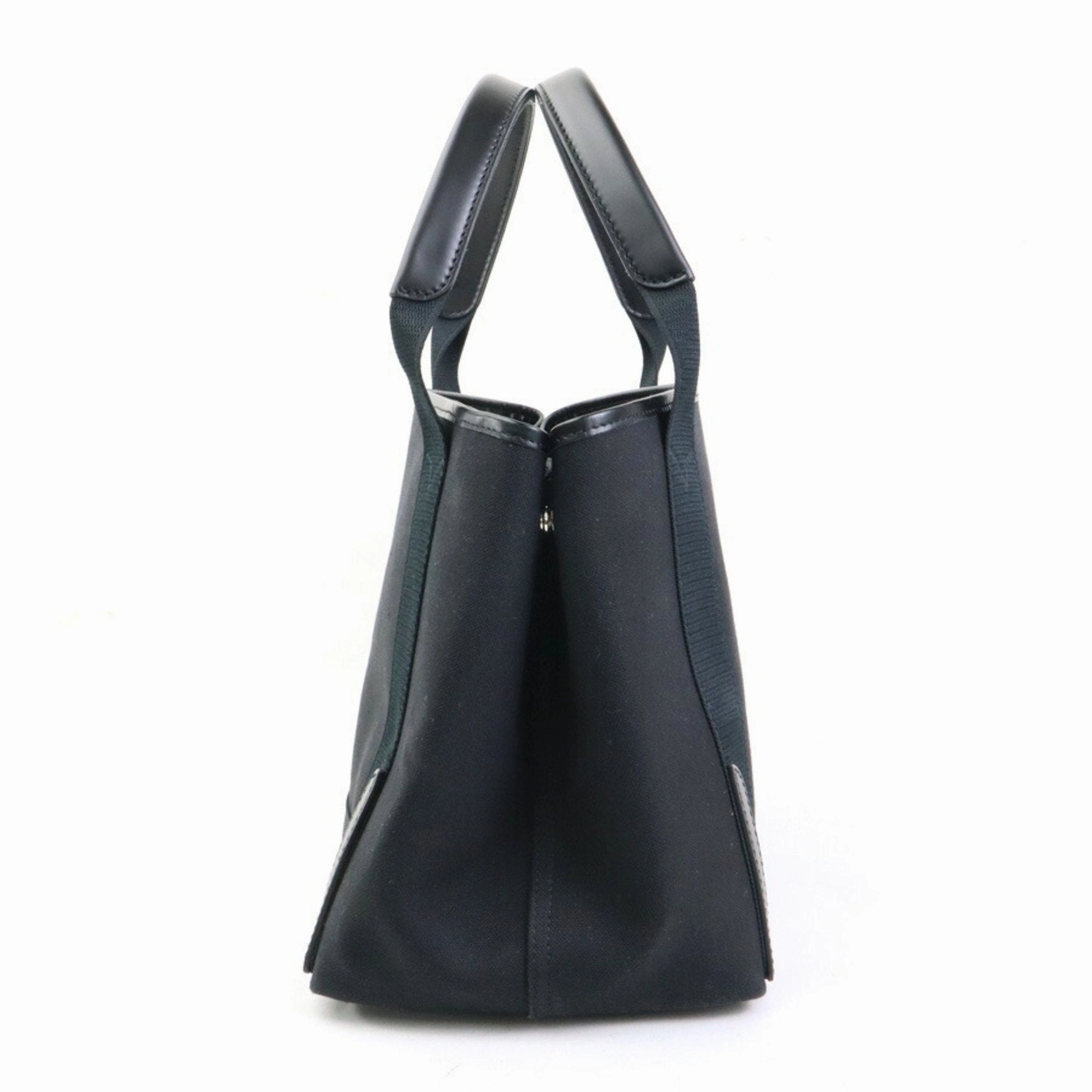 Balenciaga Canvas Leather Handbag Tote Bag (Pre-Owned)