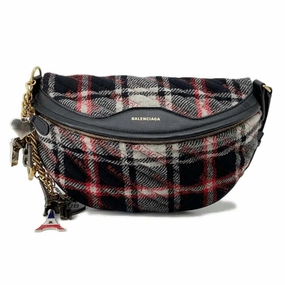 Balenciaga  Color Wool Leather Sling Bag (Pre-Owned)