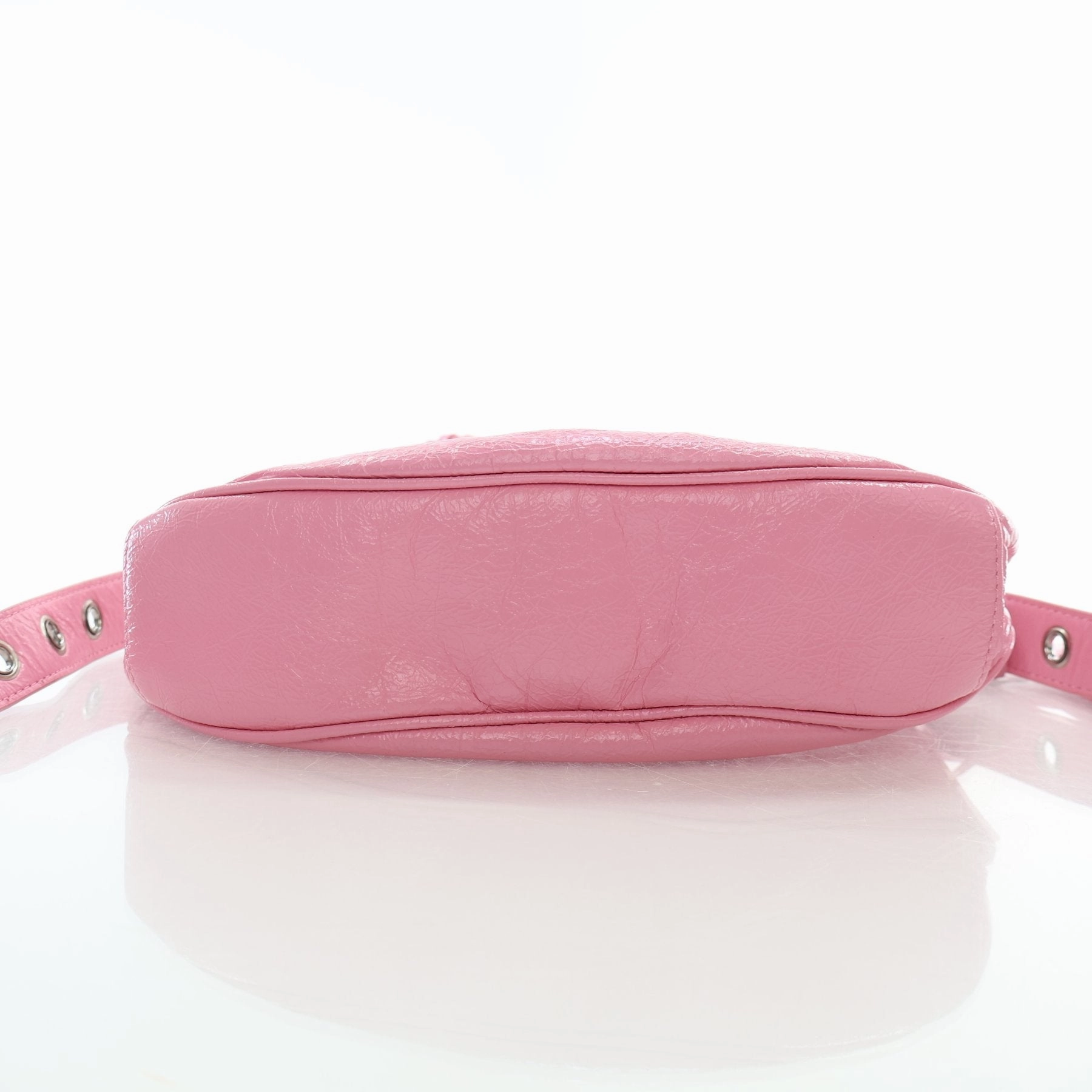 Balenciaga Le Cagole XS Pink Leather Shoulder Bag