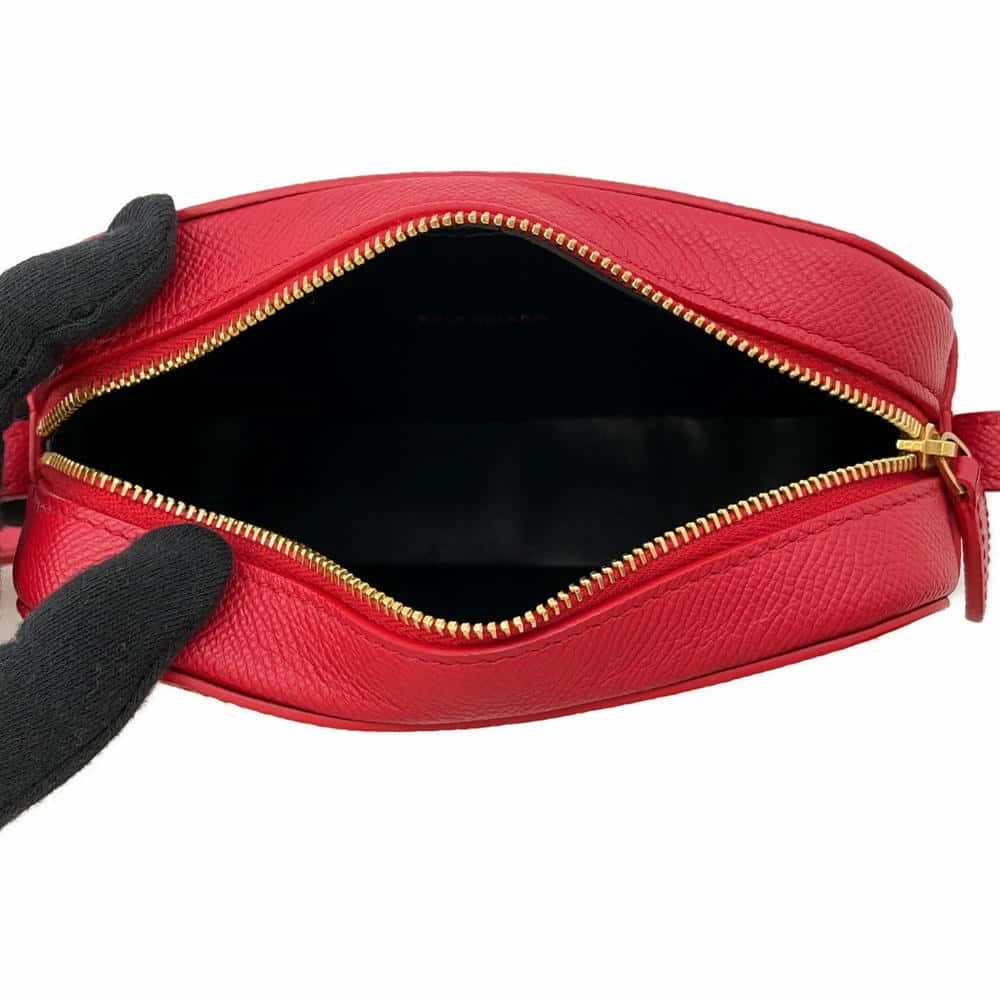 BALENCIAGA Ville Shoulder Red558171 Leather