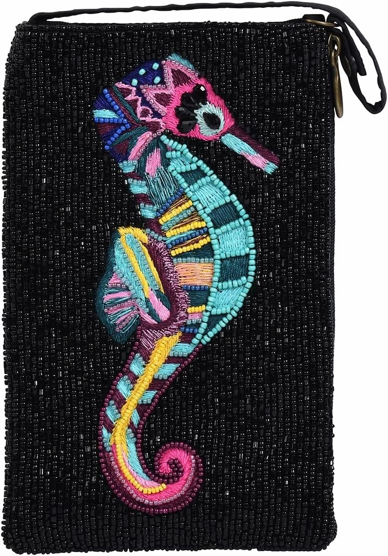 Bamboo Trading Company, Colorful Seahorse Club Bag