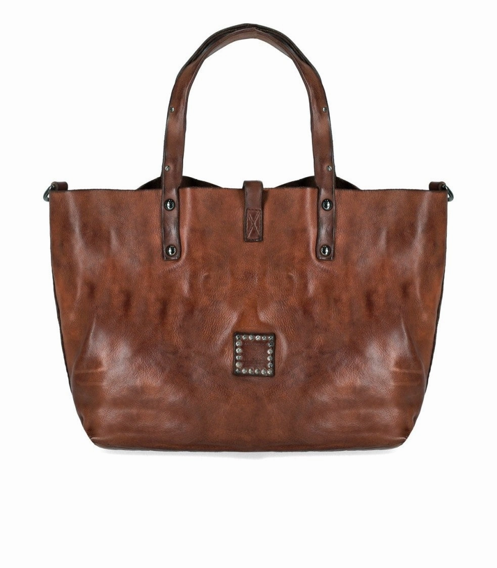 Bella Di Notte Cognac Shopping Bag