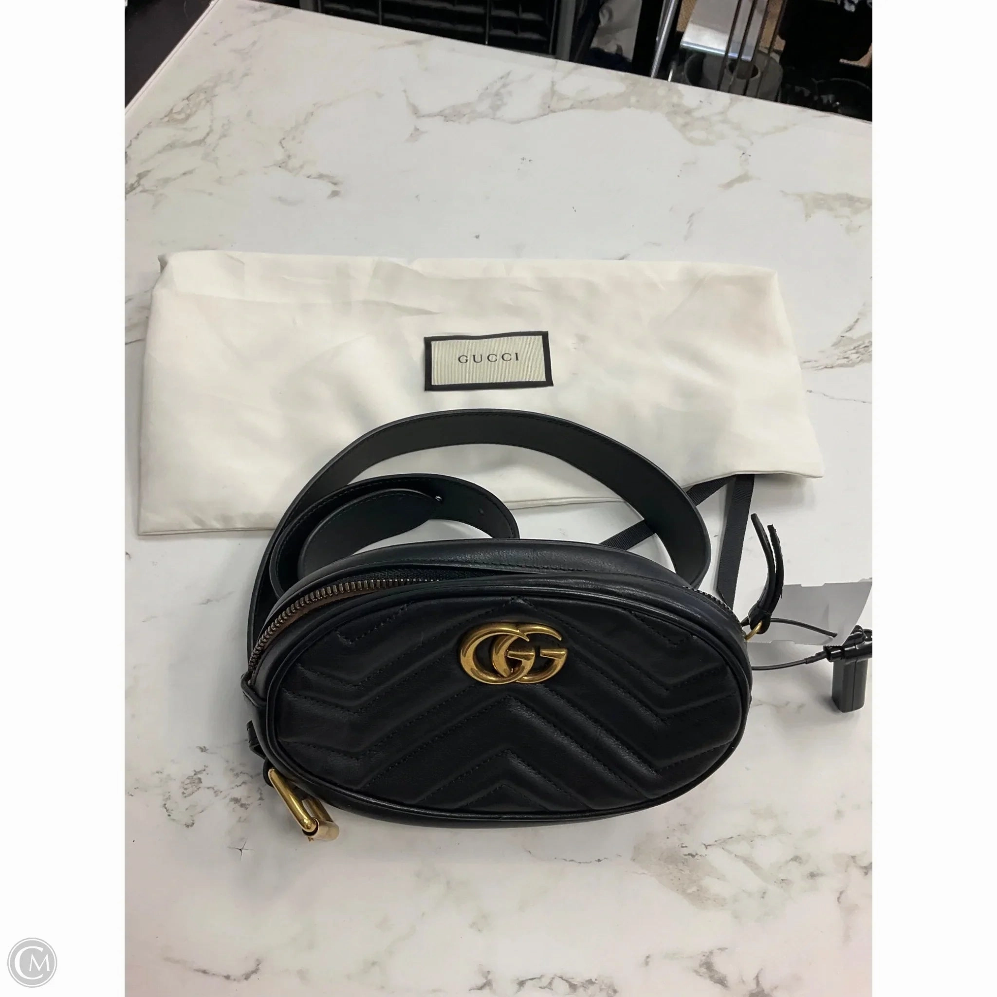 Belt Bag Luxury Designer By Gucci, Size: Small