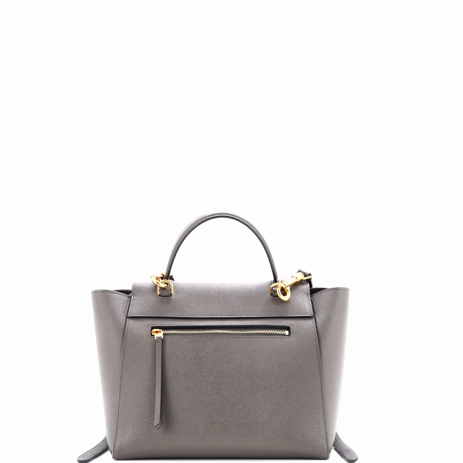 Belt Bag Textured Leather Nano