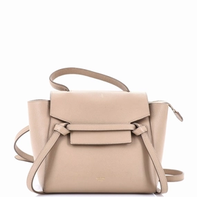 Belt Bag Textured Leather Nano