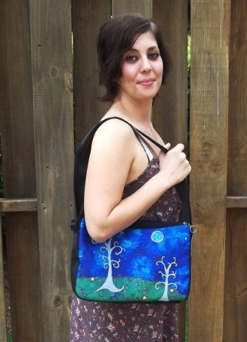 Bengal Tiger Messenger Bag- From My Painting, Emience