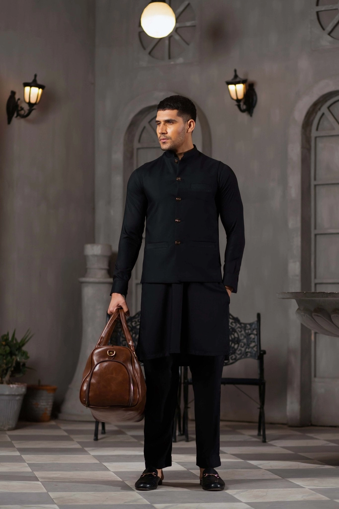 BERLIN DUFFEL BROWN