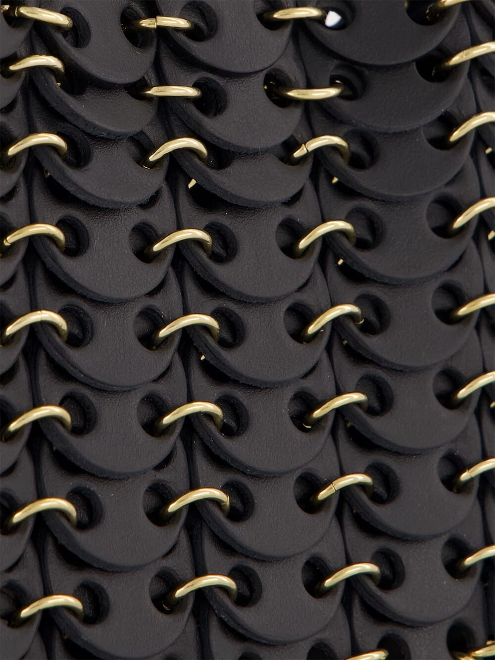 Black Leather 1969 Nano Bag