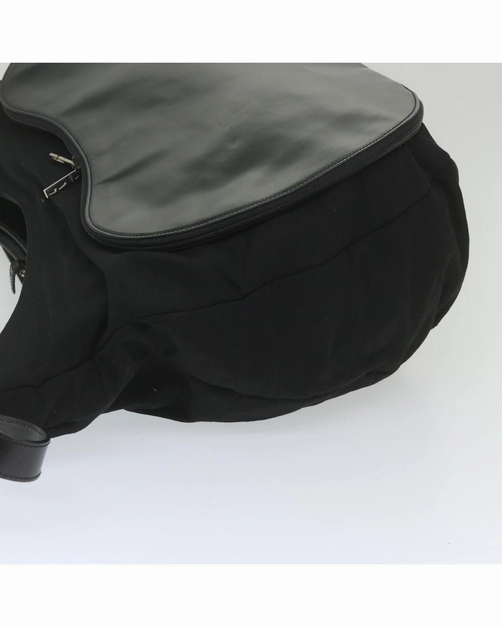 Black Leather Shoulder Bag