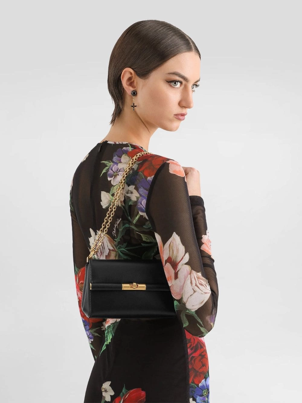 Black Mini Marlene City Bag
