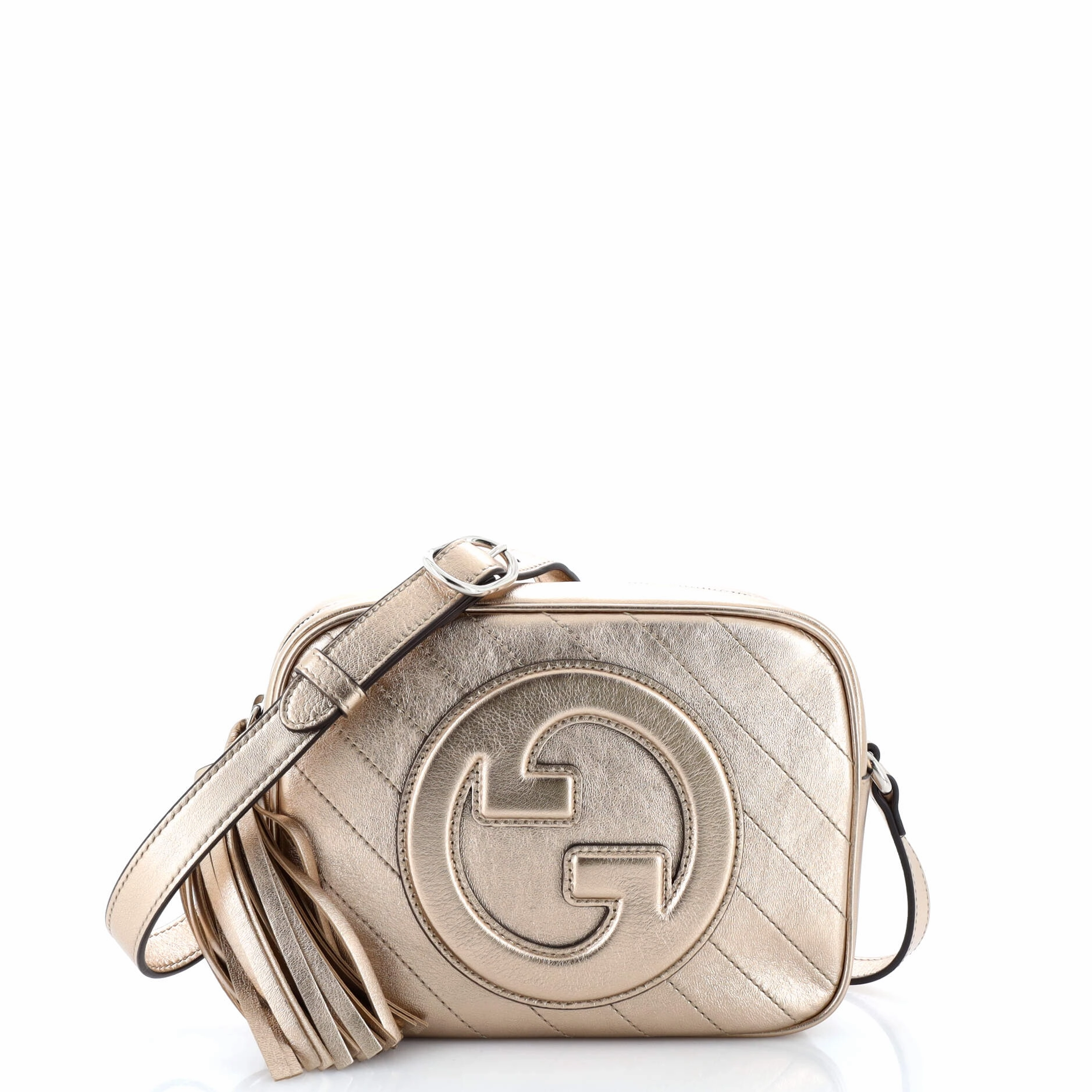 Blondie NM Camera Shoulder Bag Diagonal Quilted Leather Small
