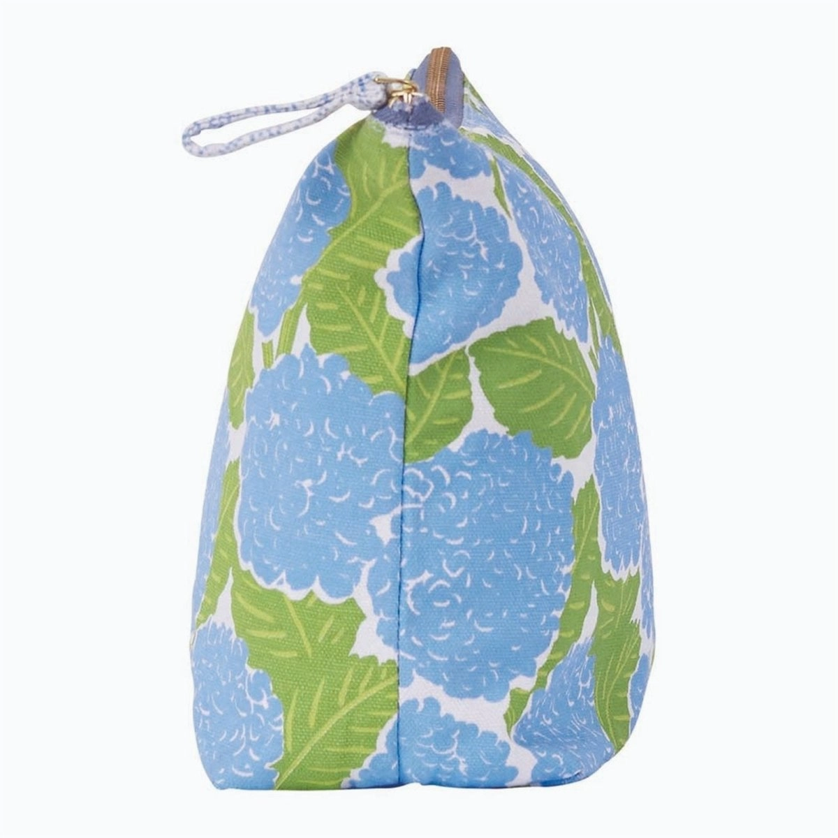 Blue Hydrangea Pouch Large