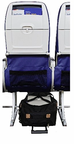 BoardingBlue Rolling Personal Item for Alaska, Delta,Virgin Australian, Sun Country (Black)