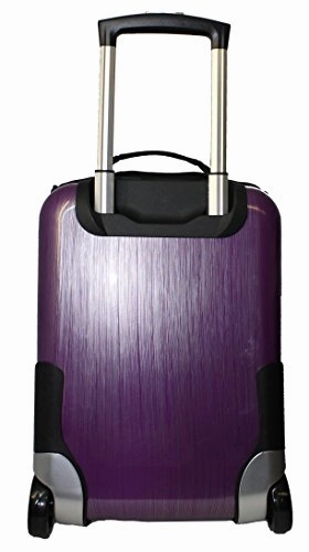 Boardingblue Rolling Personal Item Hardside Luggage (Half) Under Seat 17"12"8"-Pp