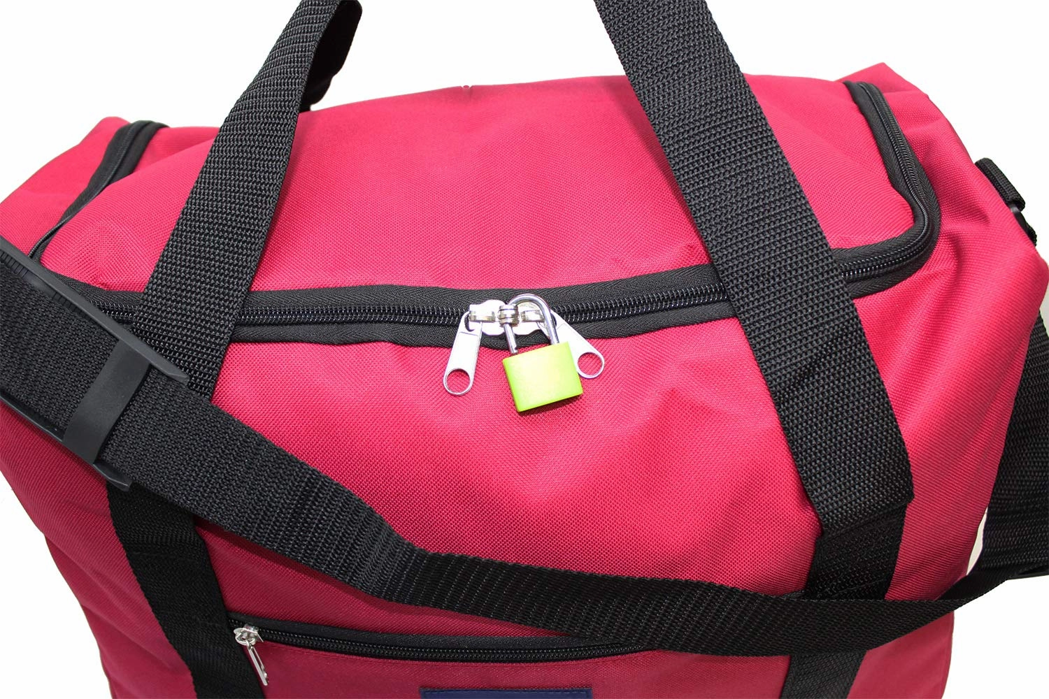 Boardingblue Under Seat 18" Duffel Bag Personal Item for Spirit & Frontier Airlines (Black)