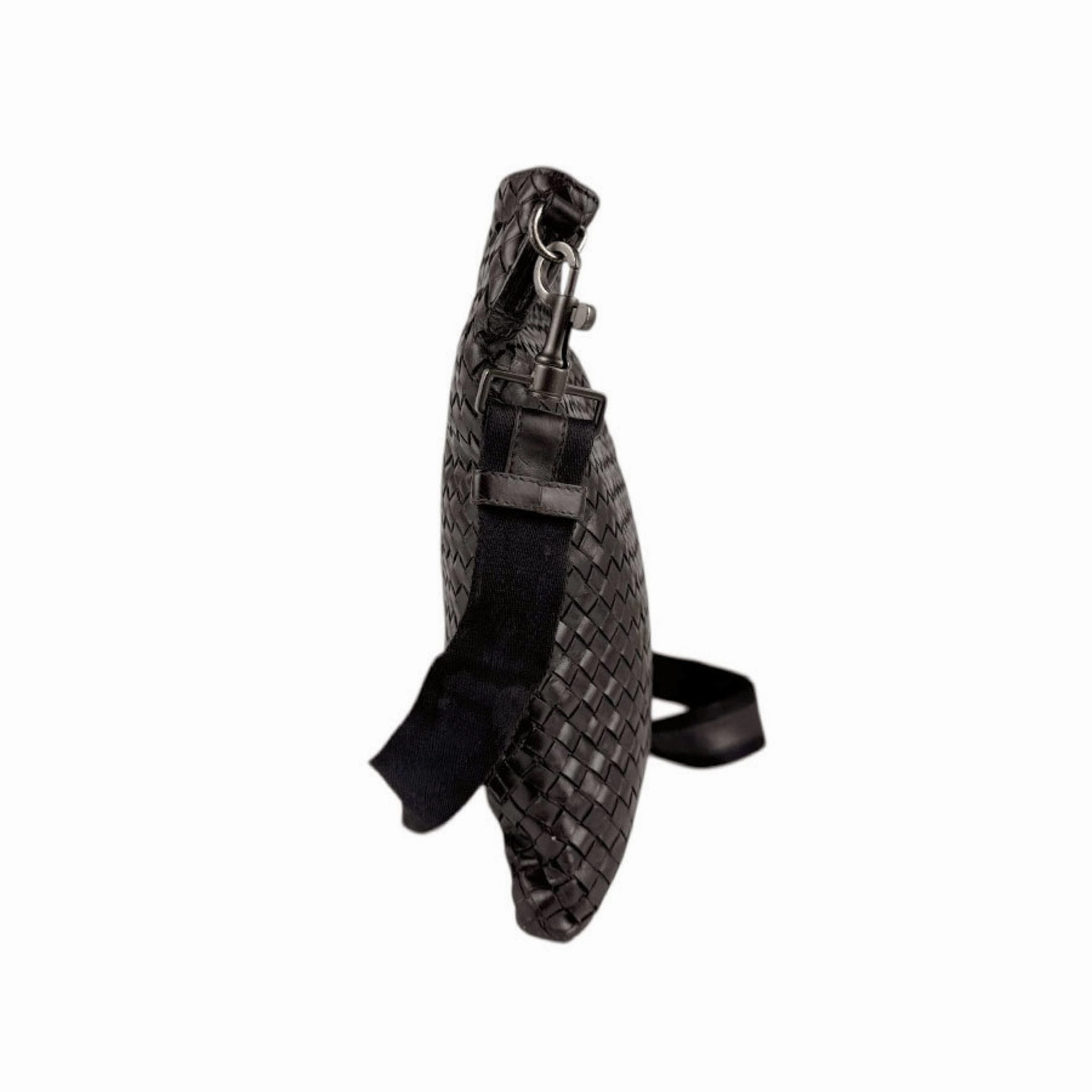 Bottega Veneta  Intrecciato Canvas Shoulder Bag (Pre-Owned)
