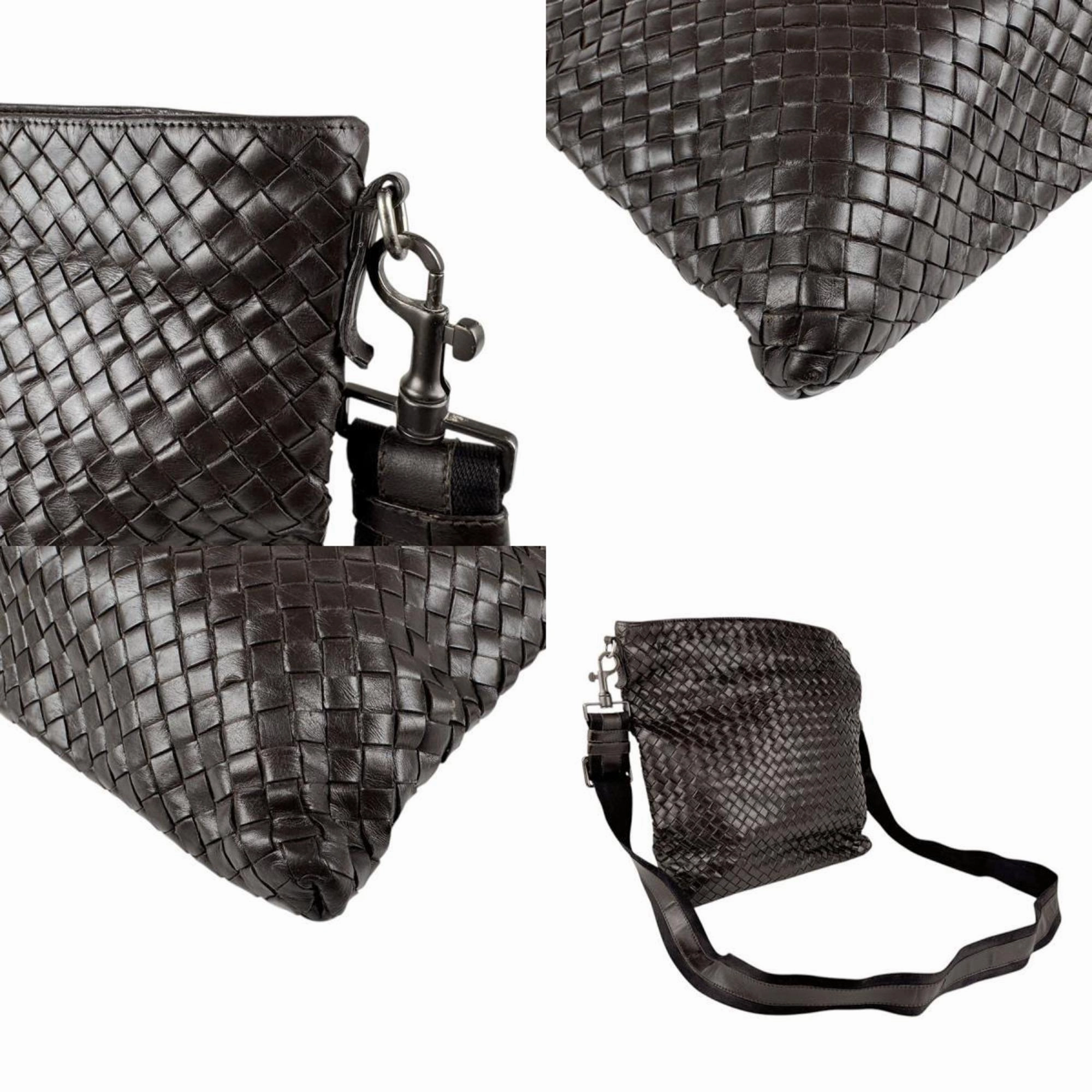 Bottega Veneta  Intrecciato Canvas Shoulder Bag (Pre-Owned)