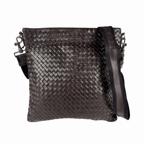Bottega Veneta  Intrecciato Canvas Shoulder Bag (Pre-Owned)