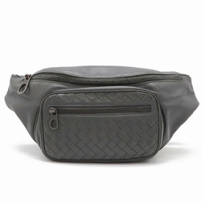 Bottega Veneta Intrecciato Leather Sling Bag (Pre-Owned)
