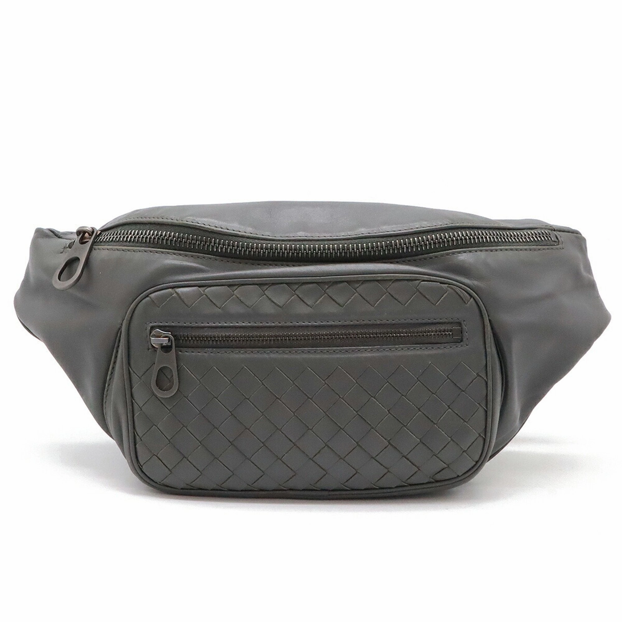 Bottega Veneta Intrecciato Leather Sling Bag (Pre-Owned)