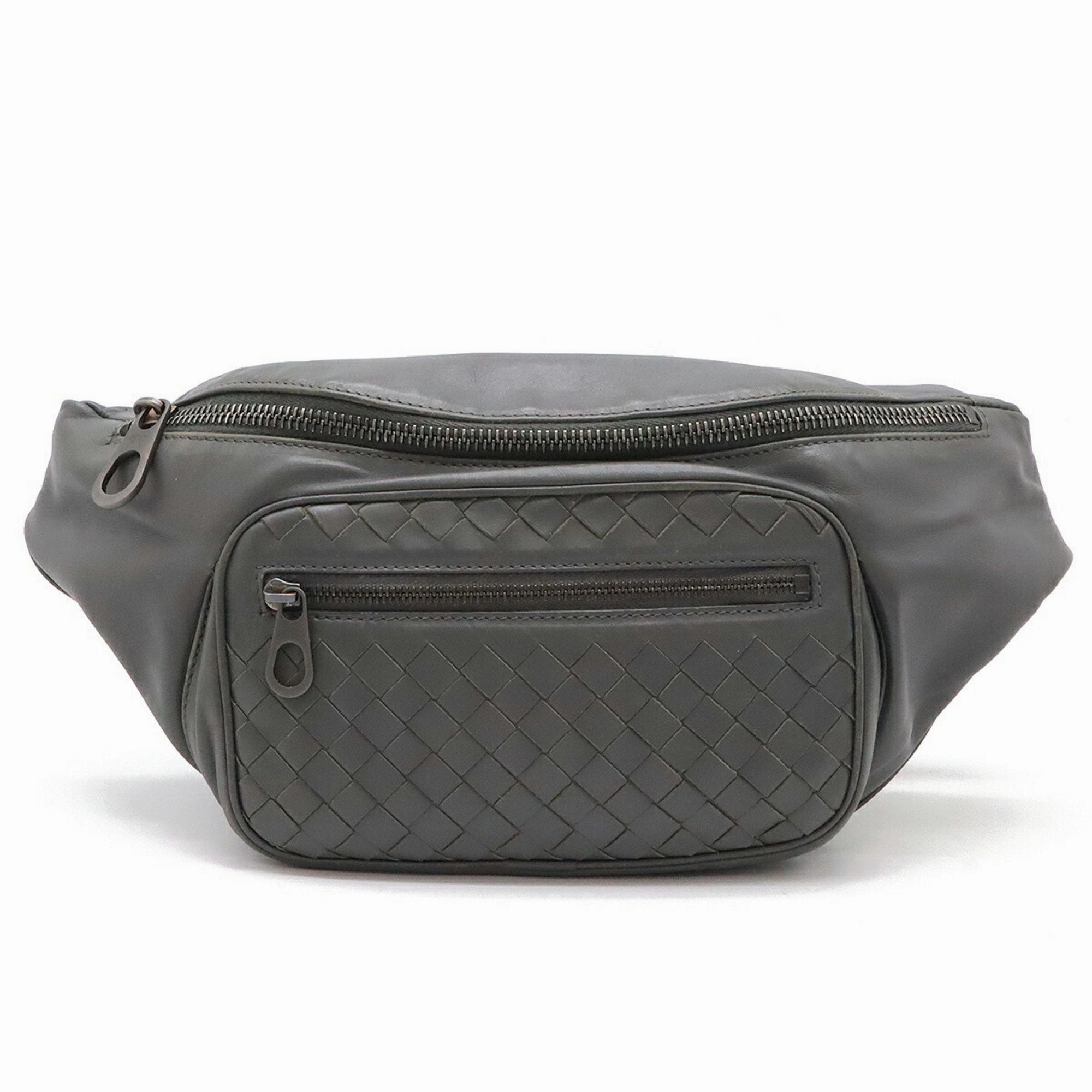 Bottega Veneta Intrecciato Leather Sling Bag (Pre-Owned)