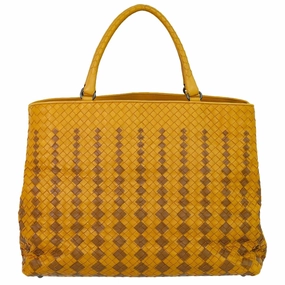 Bottega Veneta Intrecciato Leather Tote Bag (Pre-Owned)