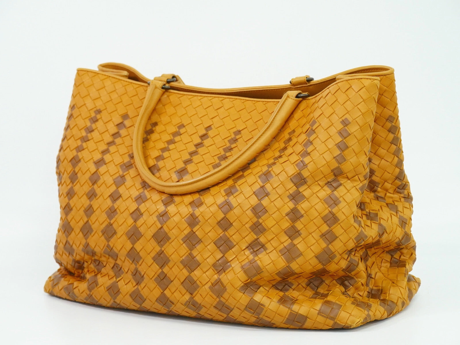 Bottega Veneta Intrecciato Leather Tote Bag (Pre-Owned)