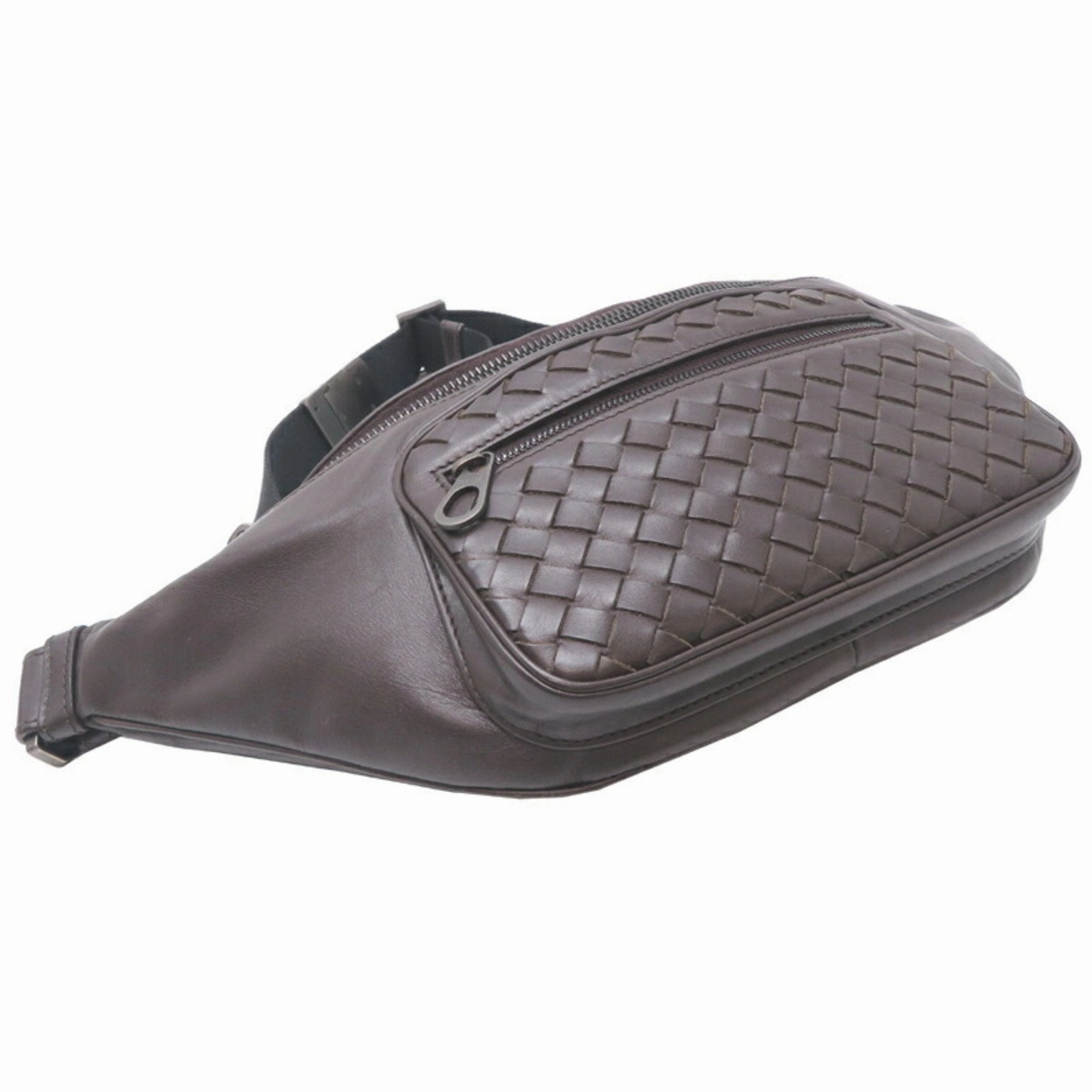Bottega Veneta  Leather Fanny Pack Sling Bag (Pre-Owned)