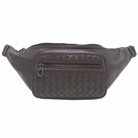 Bottega Veneta  Leather Fanny Pack Sling Bag (Pre-Owned)