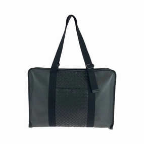 Bottega Veneta Leather Shoulder Bag Tote Bag (Pre-Owned)