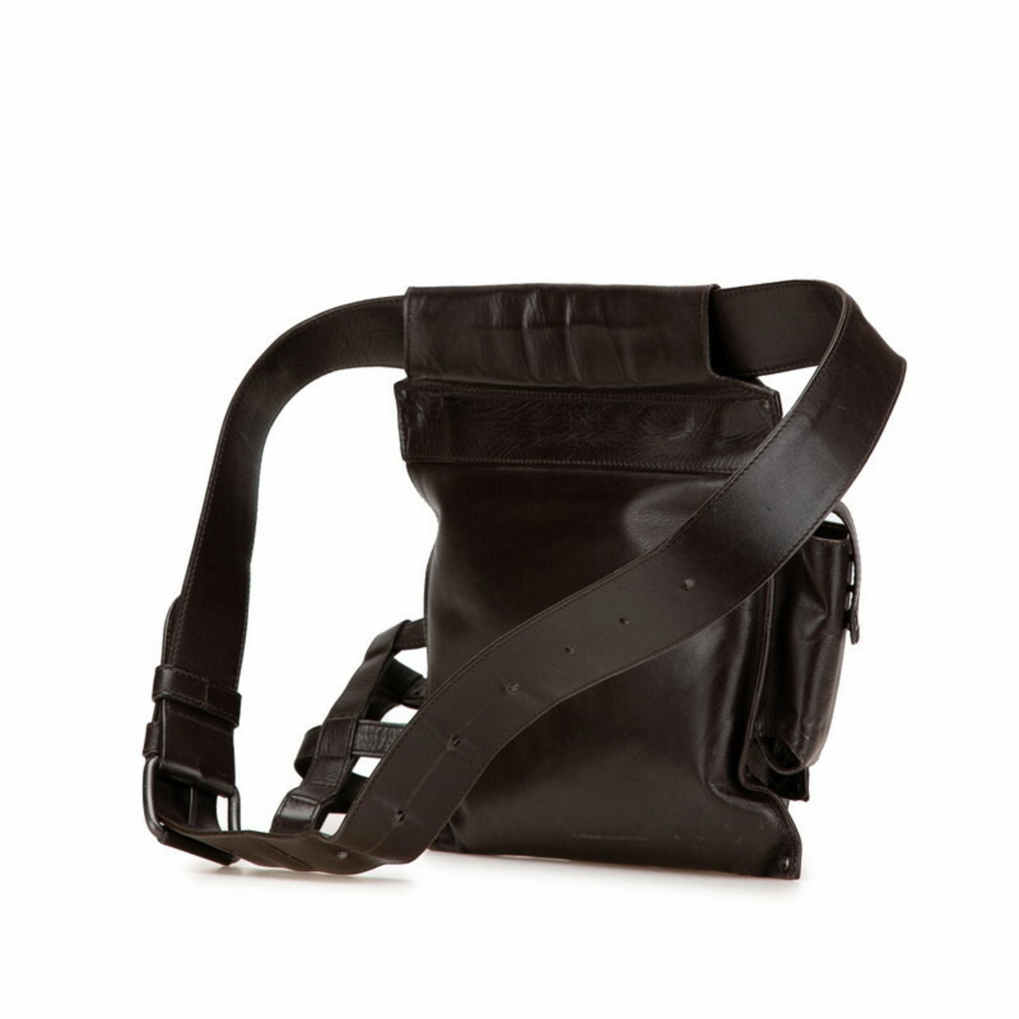 Bottega Veneta Leather Sling Bag (Pre-Owned)