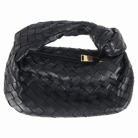 Bottega Veneta Mini Jodie in Black Leather