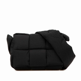 Bottega Veneta Nylon Shoulder Bag (Pre-Owned)